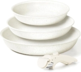 מחבת Nonstick עם ידית מתפרקת